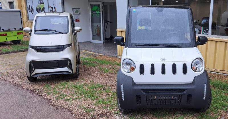 voiture électrique menton