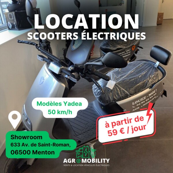 location scooter Menton